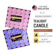 Tealight candle High Quality Tea Light Long Burning Time (4hrs - 5hrs±)  For Essential oil Burner