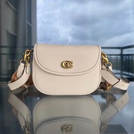 [Grade] coachWillow Saddle Retro Saddle Bag Crossbody Bag