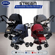 Stroller Pliko Stream Reversible Stroller 387 kereta dorong anak bayi bisa Hadap Ibu BS387