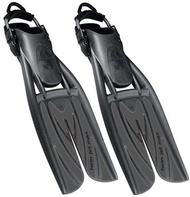 Twin Jet Max Fins (Black/Graphite, L/9-12)