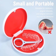 False Teeth Storage Box Dental Orthodontic Invisible Braces Aligner Case Oral Hygiene Supplies Brace