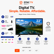 32 40 43 50 Inch Televisyen TV Smart Android Youtube Netflix LED Murah Free Channel Astro Family Roo
