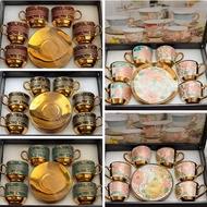 Ceramic Cup Set 6 in 1 European Style Gift Cup Cup/ Set Birthday Gift/