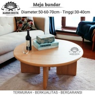 Round table Round living room table top table coffee table Size M