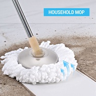 Mop Head Revolving Stainless Steel Household Floor Mop Head Replacement Automatic Mop Head Spin Cleaning Home Tools