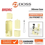 BRDRC Silicone Case POCKET 3 Silicone Case colorful All-purpose version For DJI Pocket 3 (Yellow Chi
