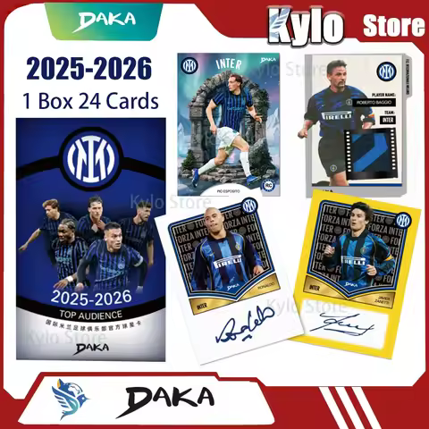 ‌2025-2026 Daka Messi Yamal Mbappe Ronaldo Roberto Baggio Football Collection Card Real Madrid Barce