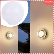 [FunfuneeMY] Lamp Post Globe Easy to Install Ball Lampshade Outdoor Globe Lamp Shade for Ceiling , 1