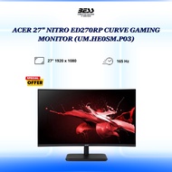 ACER 27" NITRO ED270RP CURVE GAMING MONITOR