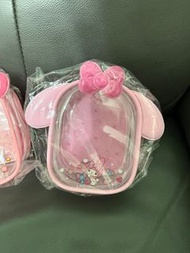 Sanrio My Melody 掛飾 公仔痛包 化妝袋 透明收納包 PVC Pouch chiikawa