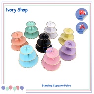 3 Tier Cupcake Cake Stand 3 Tier Cake Stand Pastel Color
