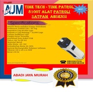 Time Tech - Time Patrol 8100T Alat Patroli Satpam / Absensi