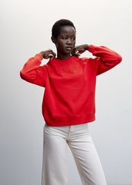 [MANGO] SWEATSHIRT FIORER-H / เสื้อสเวตเชิ้ต REF. 47071505