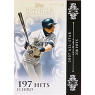 Suzuki ICHIRO 23/150 2008 TOPPS MONENTS MILESTON Sailors Baseball Card