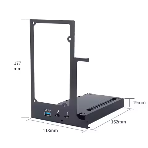 Laptop External Graphics Card GPU Dock Thunderbolt 3/4 Alloy Docking Station EGPU In Stock