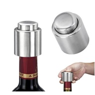 006 Stainless Steel Corkscrew Wine Bottle Stopper Vacuum Sealed Red Wine Bottle Spout Liquor Flow Stopper Pour Cap Tool