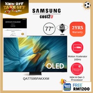 Samsung 77/83" OLED S95D/S95F 4K Smart AI TV (2024) QA77S95DAKXXM QA77S95FAKXXM QA83S95FAEXXM Televi