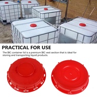 Store JRFINE3 Red IBC Lid Water Liquid Storage IBC Tank Fitting Plastic Cover Cap Adaptor