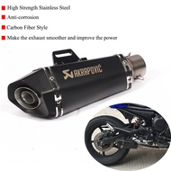 Ống Giảm Thanh Ống Xả Xe Máy Thông Dụng Đầu Vào 38-51Mm Với DB Killer Akrapovic