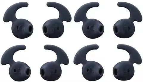 Earbud Covers Ear Hooks Tips Replacement Silicone Ear Gels Buds for Samsung S7 S7edge S6 Edge 9200 G