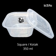 Thinwall Square 350 / Thinwall Kotak 350 ml (25 pcs)