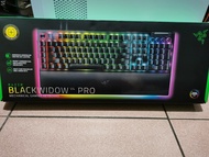 Razer 雷蛇 黑寡婦 BlackWidow V4 Pro 黃軸中文 有線電競鍵盤