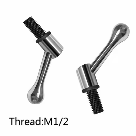 2PC Milling Machine Adjustable Fixed Handle Table Lock Bolt Mill Handle M1/2 Thread Railing Screw Th