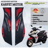 NEW 155 Aerox carpet - Yamaha Aerox footrest - Aerox 155 motorcycle footrest mat with Premium full r