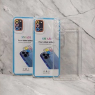 Clear Case Camera Protection Samsung A31 A32 4G A32 5G A33 5G A34 5G Transparent Case - White Cell
