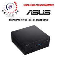 ASUS MINI PC PN51-S1-B-B5215MD BAREBONE (AMD RYZEN 5 5500U)