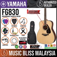 Yamaha FG830 Dreadnought Acoustic Guitar - Natural / Autumn Burst / Tobacco Brown Sunburst (FG-830)