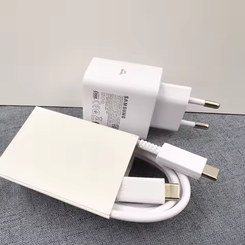 Samsung 45w Charger EU Super Fast Charge Adapter EP-T4511 For Galaxy S26 S25 S24 S23 Plus Ultra A55 