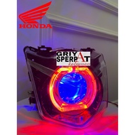 Honda headlights old carburetorBEAT old billed biled projector