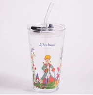 小王子玻璃杯 Le Petit Prince floral glass tumbler produced by HAHAHAFLORIST