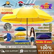 【Best Price】Garden Patio Parasol 1.8M/2.0M/2.5M Umbrella Sun Shade Beach Patio Fishing Umbrella