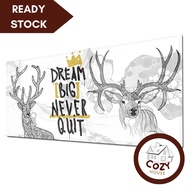 Gaming Pad 80x30cm thickness 3mm Supreme Motif For Women's Gamers Computer Pc Laptop/ Character Moti