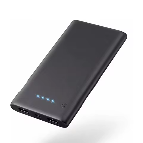 Fast Charging Battery Pack 8000mAh 15W USB C Portable Charger Ultra Slim Power Bank Quick Charge Bac