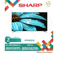 SHARP 65 INCH 4K UHD GOOGLE TV - 4TC65FJ1X