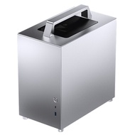 Jonsbo T8 PLUS Case Mini ITX แบบพกพาคอมพิวเตอร์ด้านข้างโปร่งใส Chassis ITX เมนบอร์ด ATX Power อลูมิเ