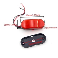 6X/8X/10X 12V 24V 9 LED Side Marker Light Turn Signal Warning Lamp Clearance Indior Truck Trailer