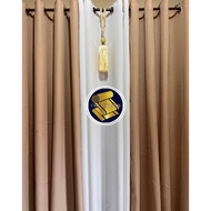 WindowStyleMNL 3in1 "Beige" Curtain 5-8 feet