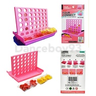4 In A Row Board Game 2player/Mainan budak /toy games