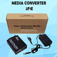 MEDIA CONVERTER 2F1E POE 2 FIBER 1 ETHERNET