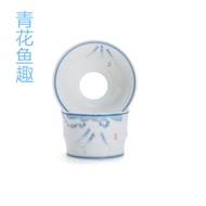 Hand-Drawn Tea Strainer Tea Filter Ceramic Filter Tea Maker Kung Fu Tea Utensils Creative Strainer T