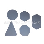 A-💞BSCIFactory Direct SalesCE Gray Reflective Sticker Polyester Reflective Sticker Raincoat Helmet Bicycle Reflective St