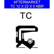 Aftermarket Oil Seal - TC 12x22x5 NBR ( 12 x 22 x 5 )