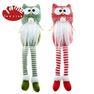 2PCS Owl Gnome Ornaments Knitted Owl Gnome Ornaments for Cartoon Swedish Tomte for Bed