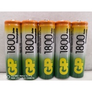 GP RECHARGEABLE BATTERY AA 1800mAh (10pcs/pack)