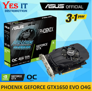 ASUS Dual GeForce GTX1650 EVO / Phoenix GTX1650 OC Edition 4GB GDDR6 Graphic Card