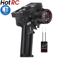 HOTRC CT-6B 8CH Transmitter Remote Controller 2.4Ghz Radio with Receiver For RC Model Car Boat Aircr
